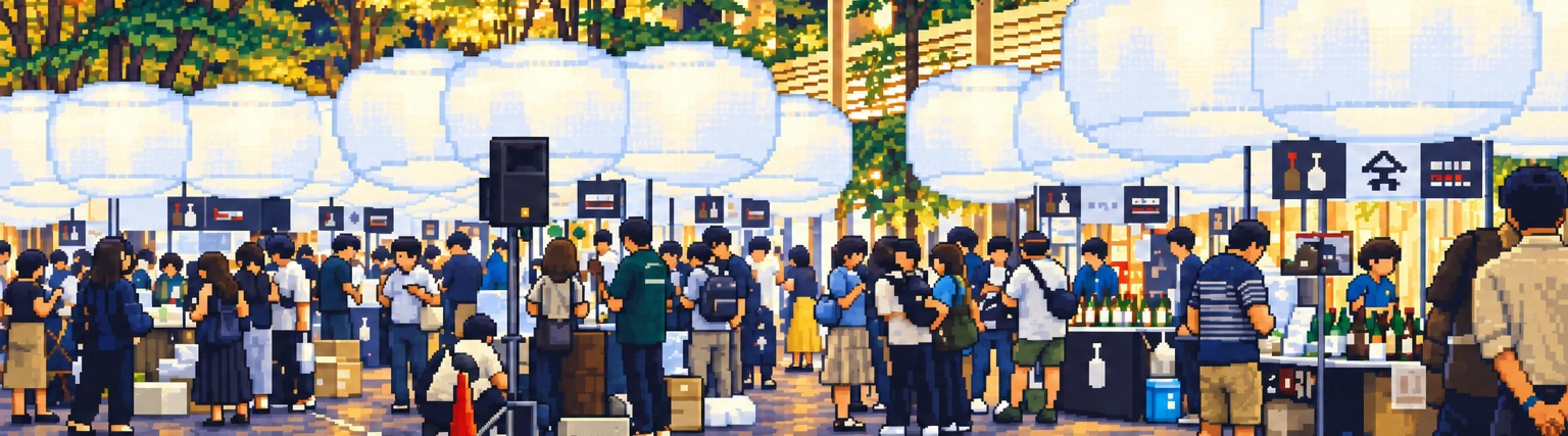 大手町仲通りの会場風景